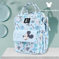disney mickey backpack mummy diaper bags waterproof large capacity backpack for mom baby care mommy travel bag organizer