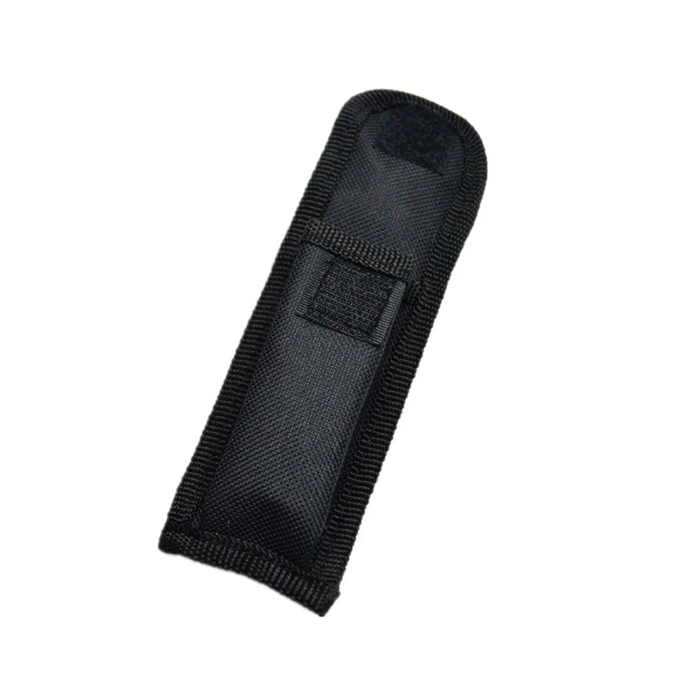 

Black Nylon Pouch Sheath Bag For Folding Knives Tools Back Belt Clip Case 1/2Pcs