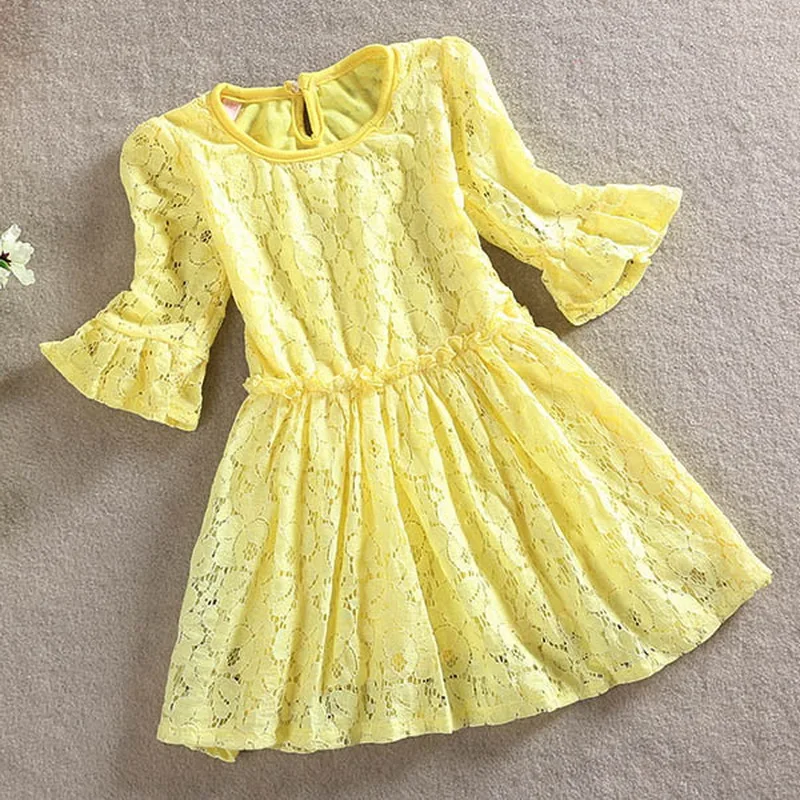 Toddler Girls Casual Beach Dress Summer Little Half Sleeve Cotton Kids Beauty and Short Costume for 2-5Y | Детская одежда и обувь