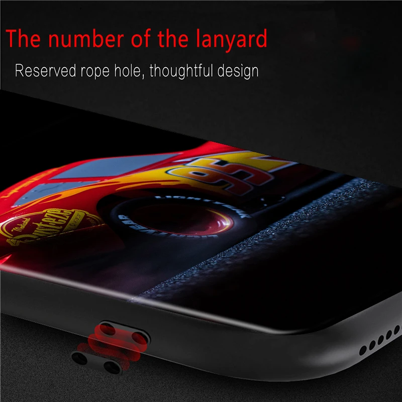 

Soft TPU Disney Cars Lightning McQueen Soft TPU For Xiaomi Redmi K40 K30i K30T K30S K30 K20 10X Ultra Pro Black Phone Case