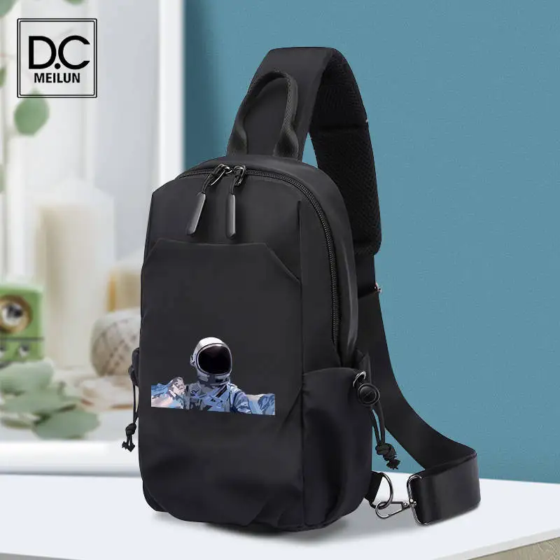 

Высококачественная вместительная Мужская школьная сумка-мессенджер DC.meilun из ткани Оксфорд, Современная наплечная сумка, сумки через плечо,...