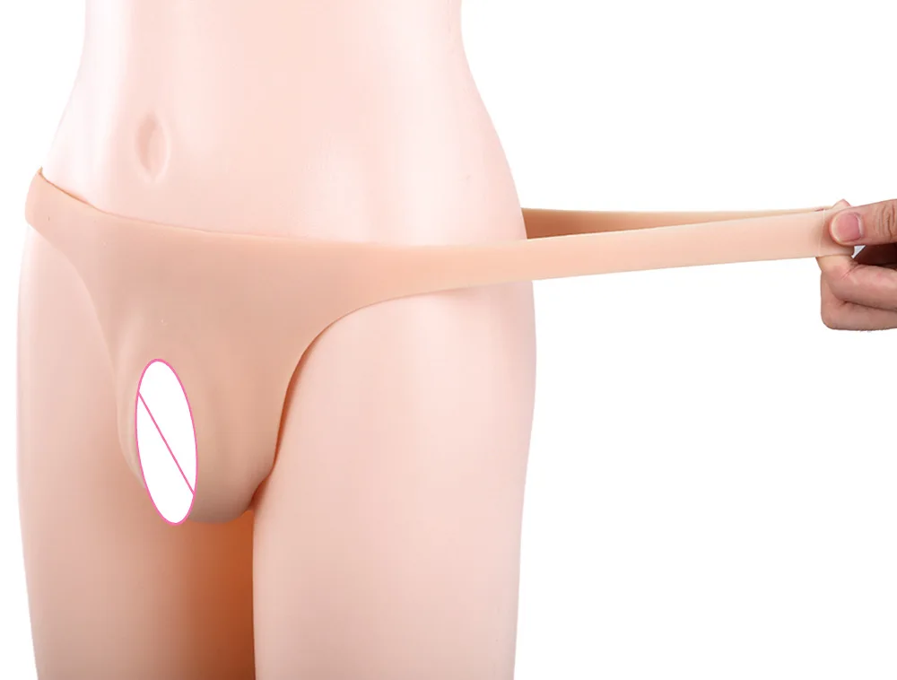 Трусики-Вагина для женщин 250 г силиконовое нижнее белье трансгендеров мужской