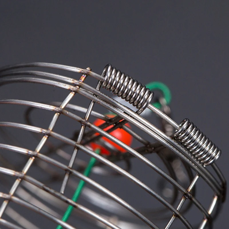 2 шт проволочная рыболовная приманка коническая клетка для рыбы небольшой