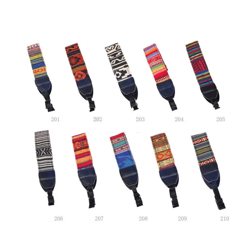 Зажим для ремня народный Изготовленный На Заказ красочный ribon плечевой ремешок