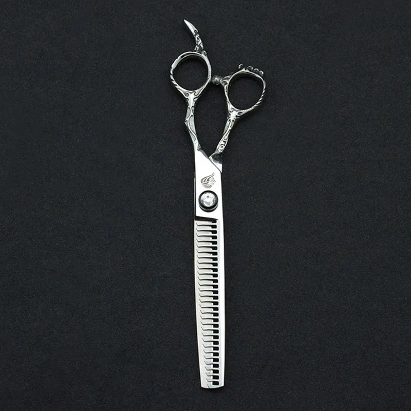 7 &quotножницы для домашних собак с прорезями филировочные ножницы острые лезвия