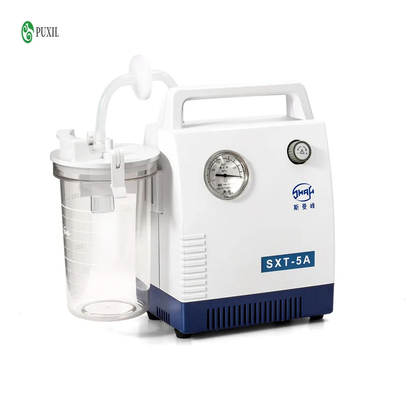 220 В вакуумный дренаж для мокроты устройство откачки портативное пожилых людей