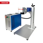 Волоконный лазерный гравировальный станок 20 Вт 30 Вт 50 Вт Raycus JPT лазерный источник серебристый медный гравировальный станок лазерная маркировка режущий инструмент