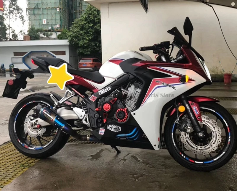 

Motified Motorcycle Engine Stator Case Engine Protective Cover Protector Fairing Guard Sliders Crash Pad For HONDA CB650F