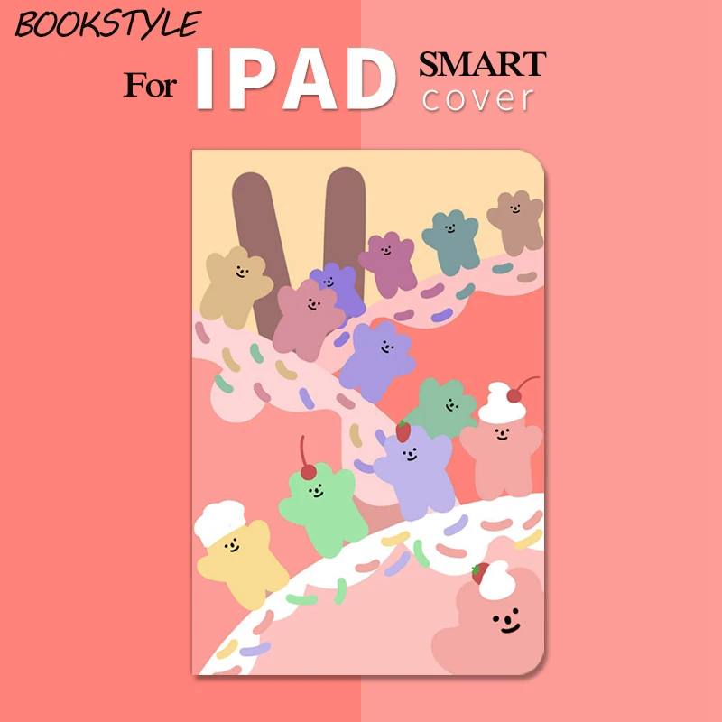 Смарт флип чехол бисквит для iPad Air3 Air2 Pro 9 7 10 5 2 11 12 2019 Mini 3 4 планшета ipad 2017 2018|Чехлы