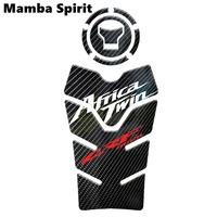 for honda crf1000l africa twin motorcycle tank pad protector 3d gel sticker decal carbon fiber crf1000 l