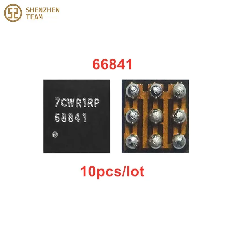 

SZteam 10pcs 68841 CSD68841W 9pins Q3350 USB Charger Charging IC Chip For iphone 8 8plus X Repair Parts