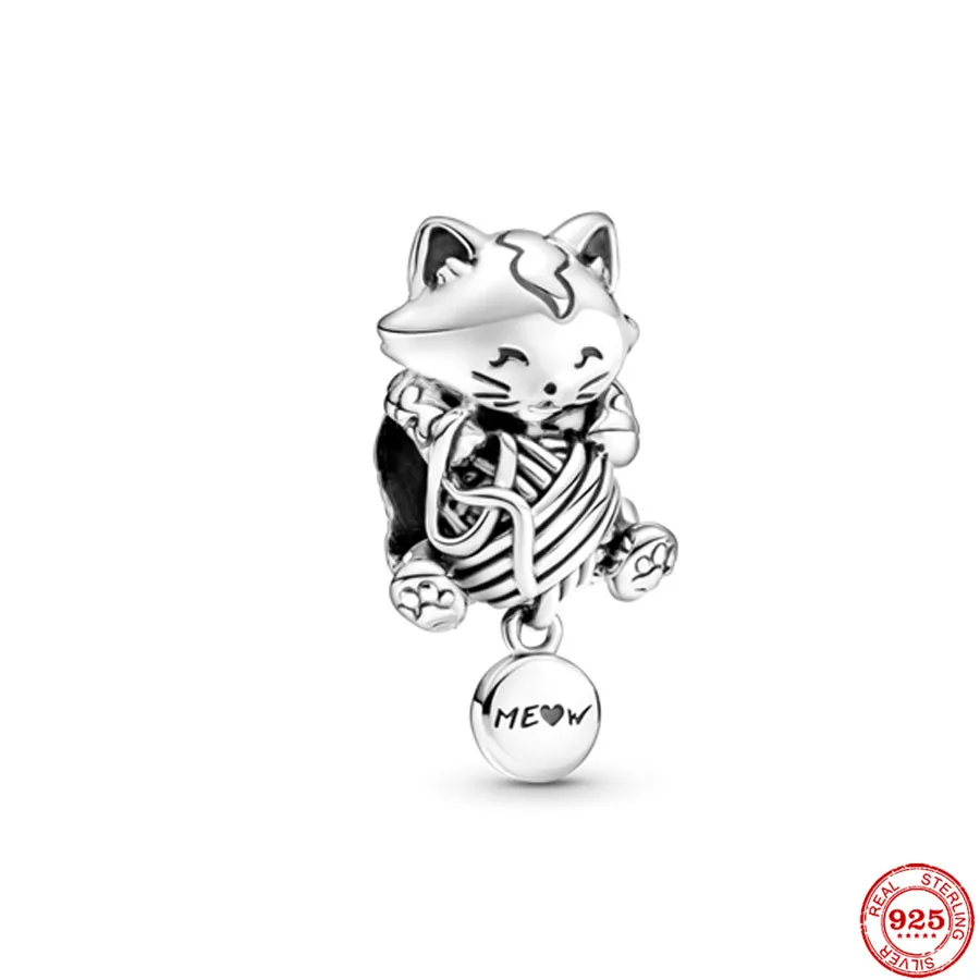 Женская цепочка с подвеской в виде листа из серебра 925 пробы|Бусины| |