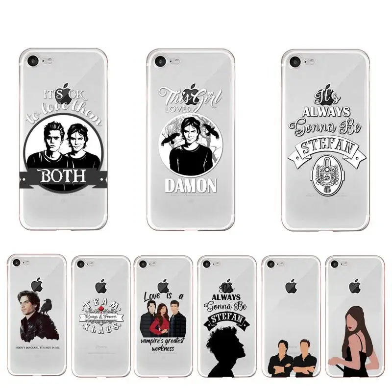 

The Vampire Diaries Phone Case for iPhone 11 12 13 mini pro XS MAX 8 7 6 6S Plus X 5S SE 2020 XR case