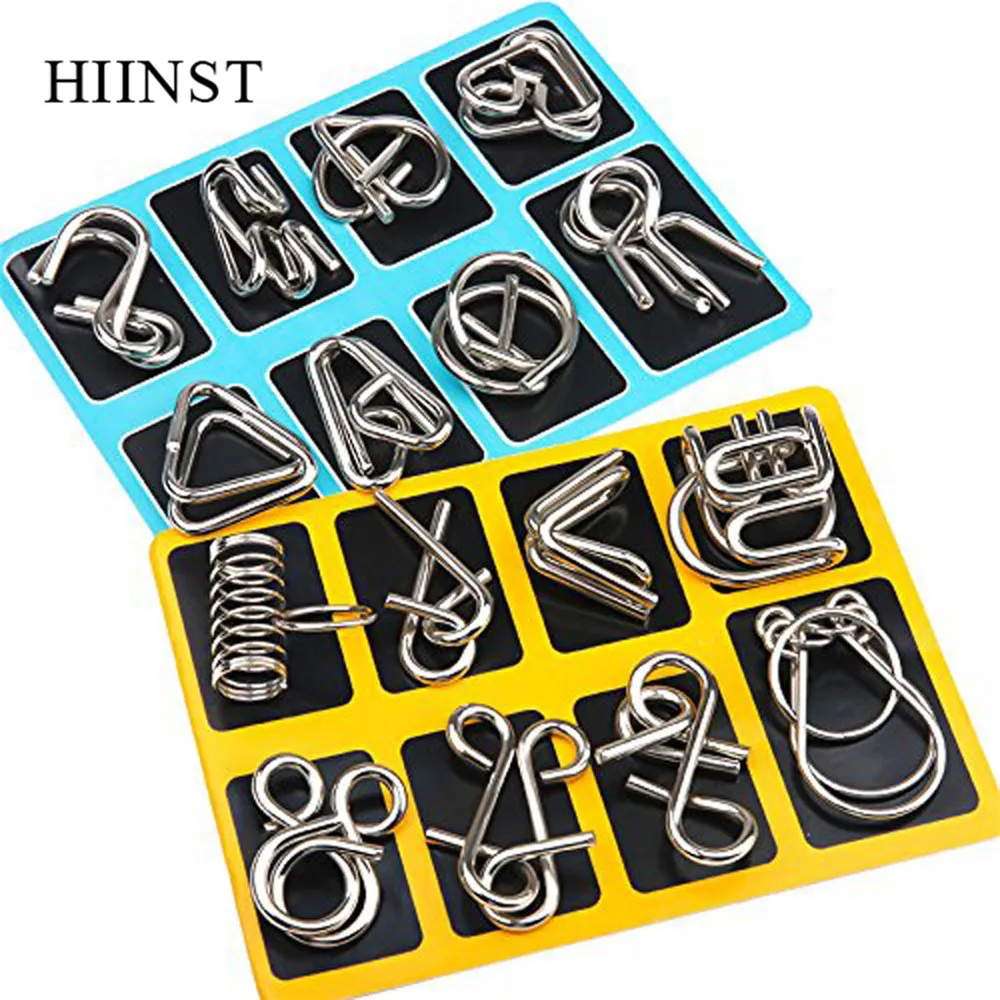 16 шт./компл. материалы Металлическая магнитная проволока IQ разумные головоломки