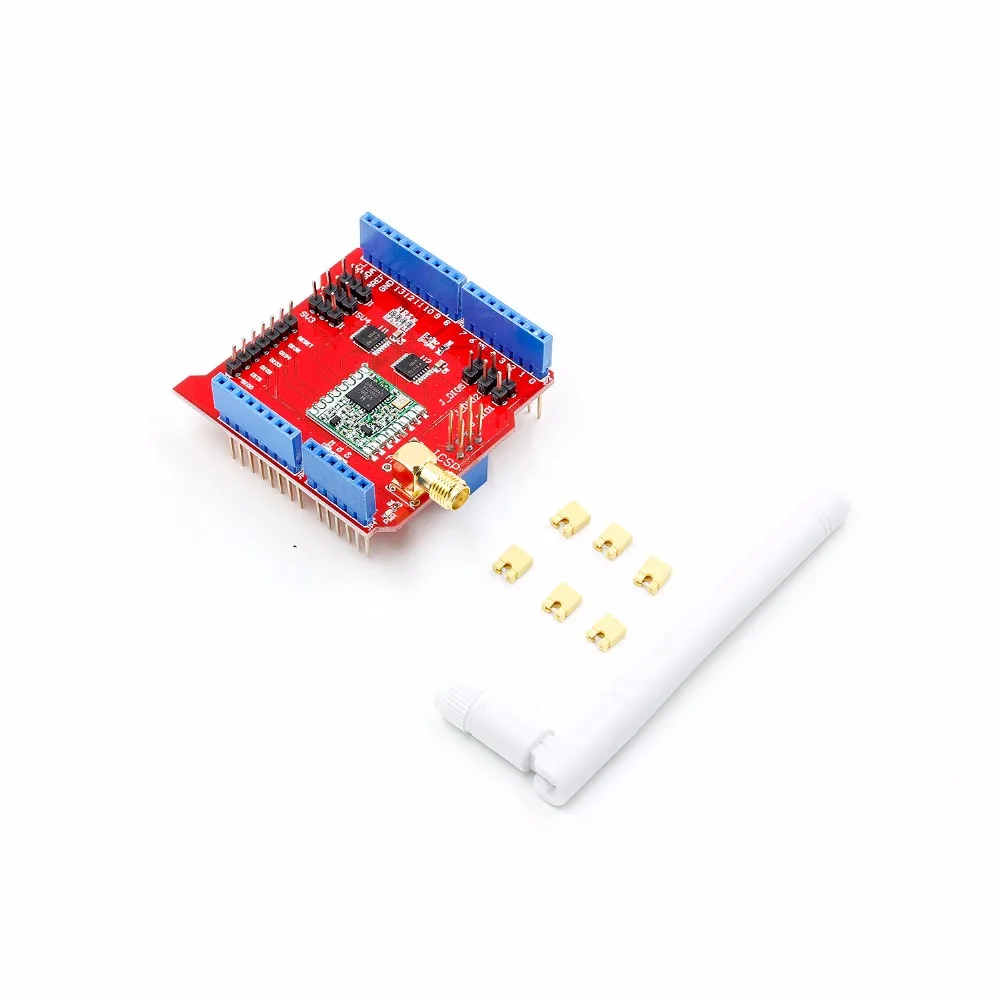 Беспроводной Щит Lora v95 дальнего действия 915/868/433 МГц для Arduino Leonardo UNO Mega2560 Duemilanove Due -
