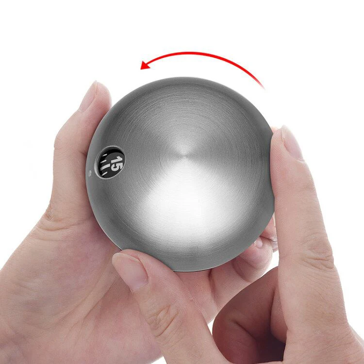 

60 Minute Timer Clock Counting Tools For Cooking Baking Novelty Mechanical Countdown Clock Teaching Meeting Accessories LA47