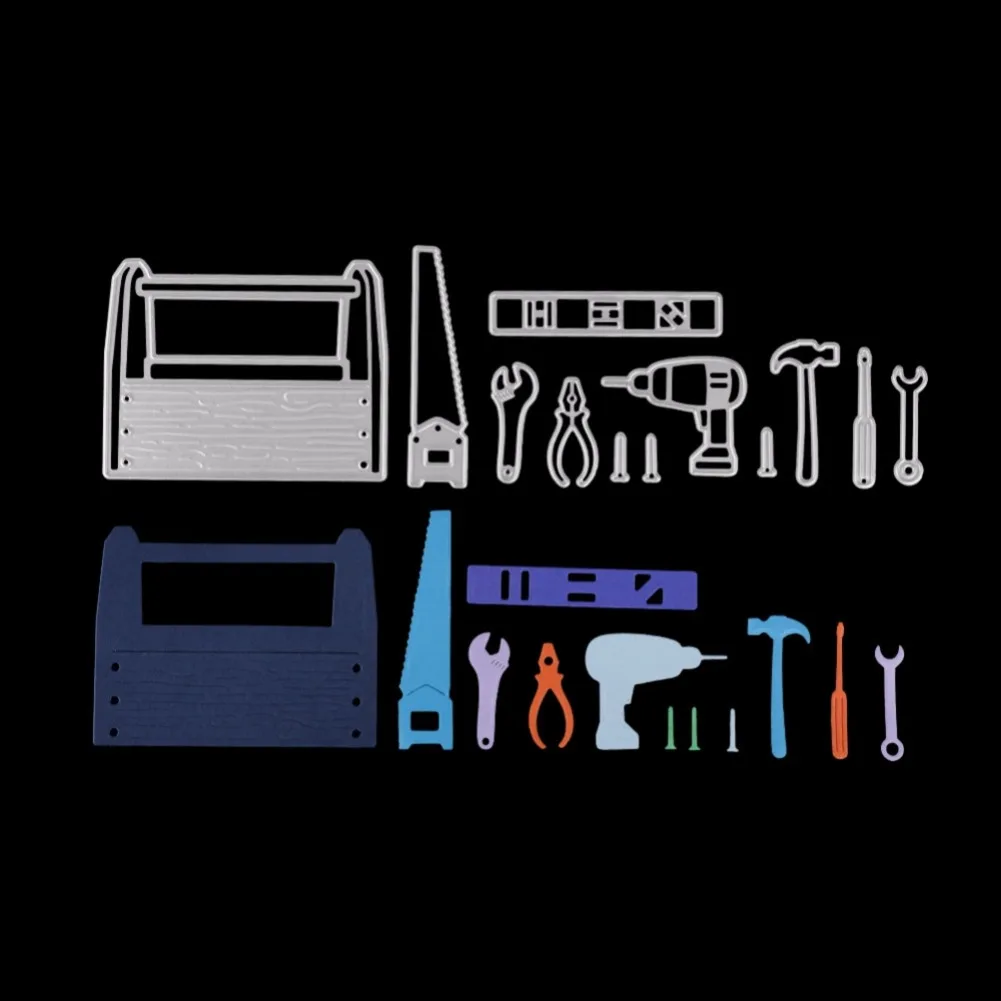 Набор инструментов для ремонта металлические режущие штампы трафареты