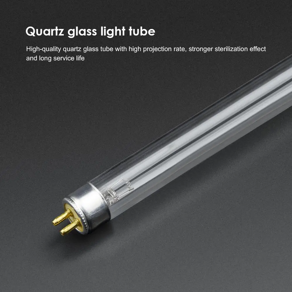 Ultraviolet lamp Quartz LED UV light T5 Tube Bulb AC110V/220V For Home Kill Mites Air Clean Remove odor Wavelength 185nm-280nm | Лампы и