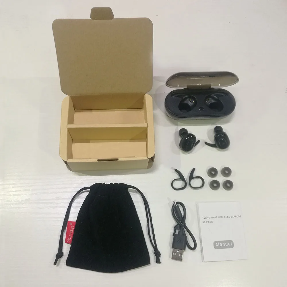 YOU FIRST Bluetooth гарнитура беспроводные наушники спортивные TWS V5.0 Беспроводные с