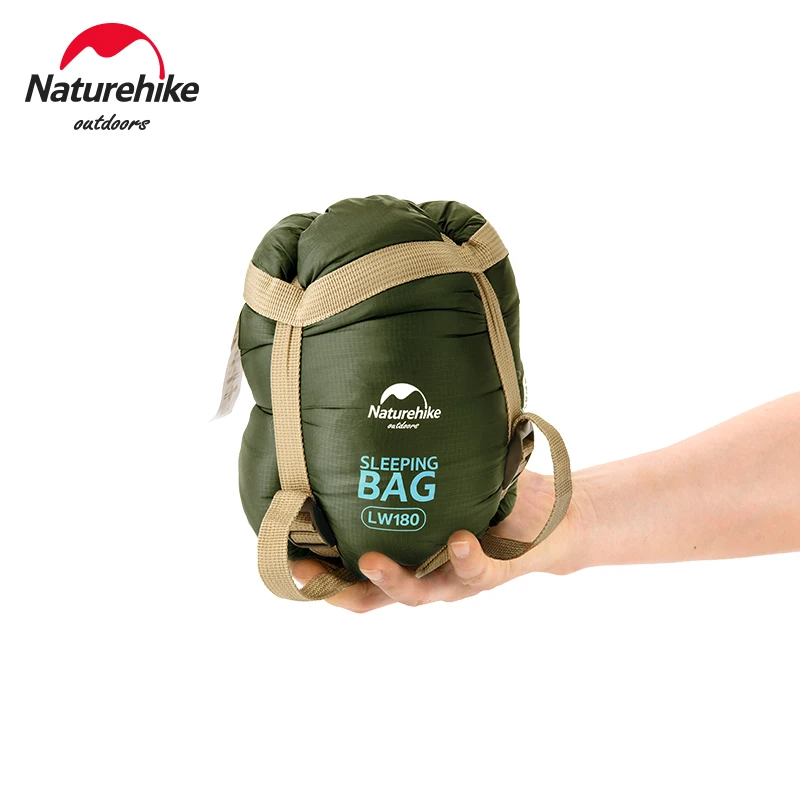 Спальный мешок Naturehike LW180 портативный ультралегкий водонепроницаемый хлопковый |