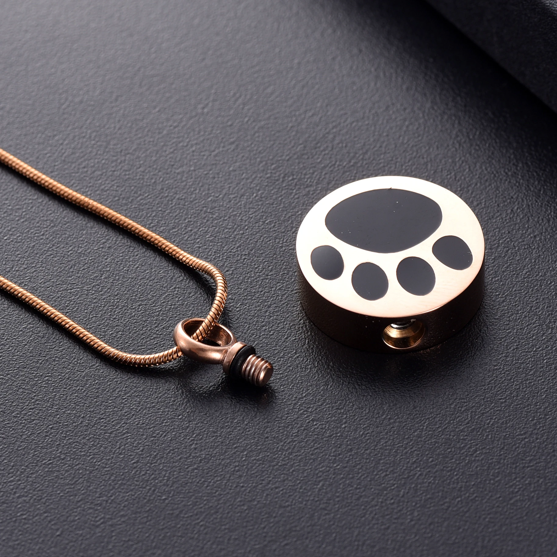 Ювелирные изделия в память о домашних животных украшения для кремации с принтом