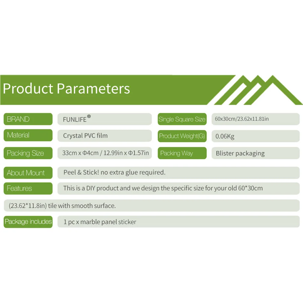 Vinyl SelfAdhesive Worktop Cupboard Door Cover Kitchen Wall Sticker 30*60CM Backsplashes Dresser Drawers | Дом и сад