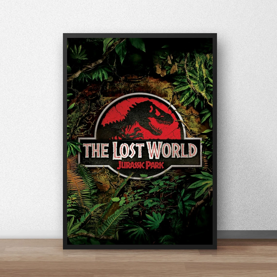 Классический кинопостер Парк Юрского периода «Потерянный мир», холст, Художественная печать, украшение для дома, настенная живопись (без рамки)