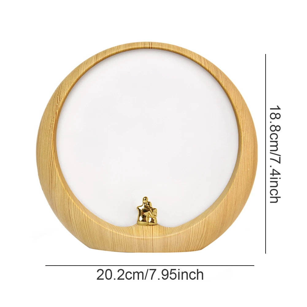 

LED Night Light 3D Print Moon Lamp Rechargeable Color Change Touch Moon Lamp Children's Lamp for Wedding Valentines Day Gift