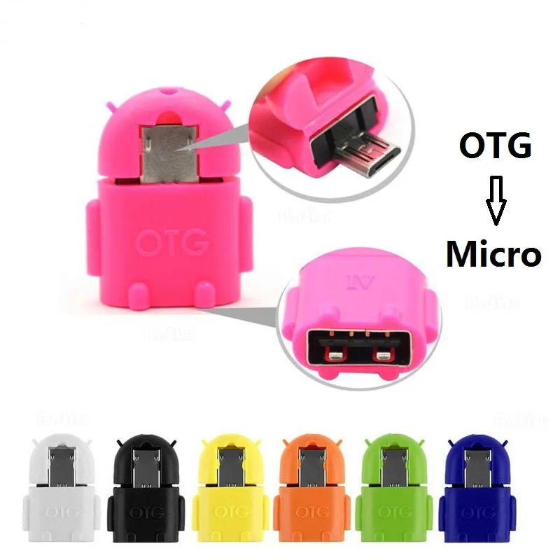 Кабель адаптер OTG Micro USB конвертер 2 0 для мобильного телефона Android Samsung планшета ПК