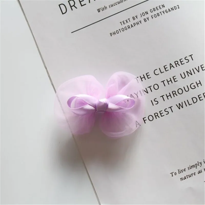 Заколки для волос ручной работы с мультяшным бантом 10 шт./лот |