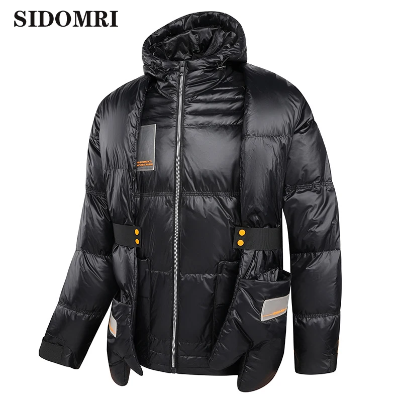 New collection Mens Down Jacket Luxury High Quality White Duck Down Super Thick Hooded  Men Women Loves Wear Casual Down Jacket