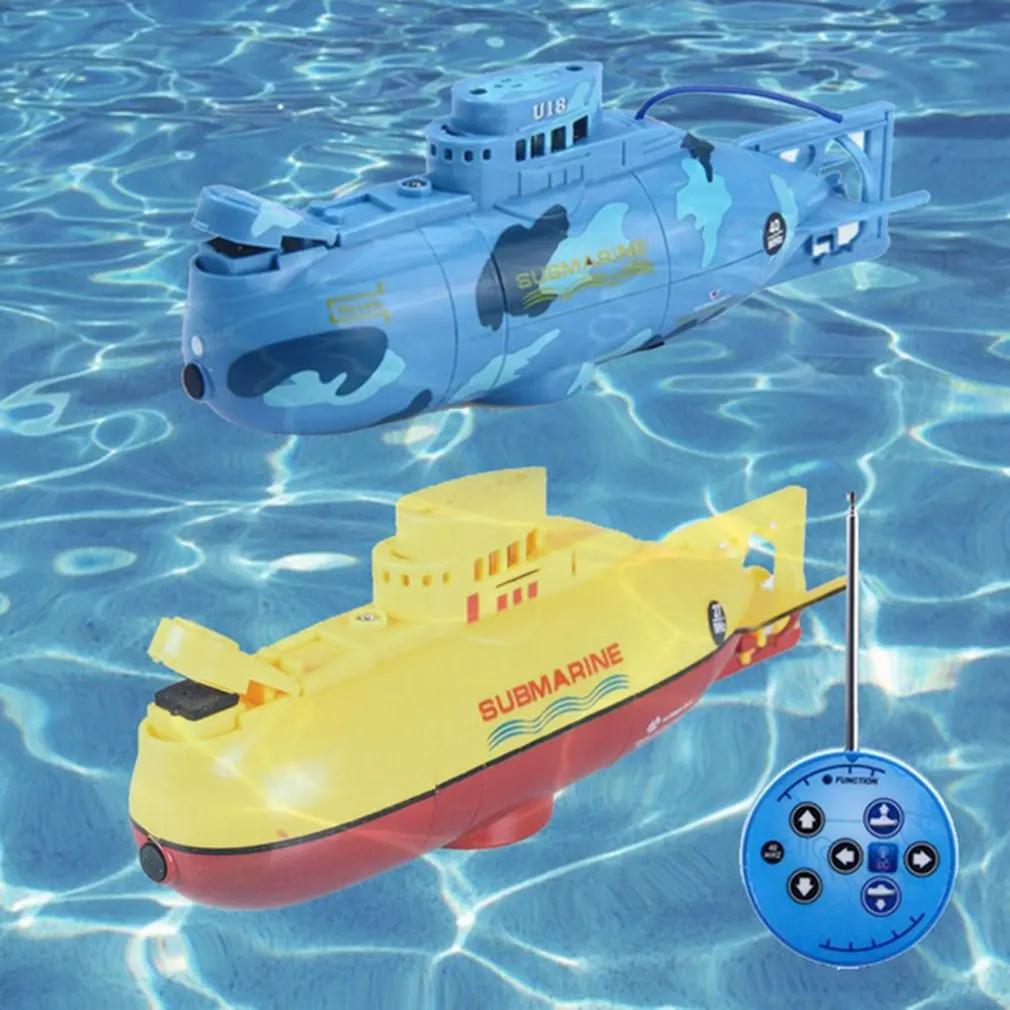 Мини подводная лодка RC скоростная лодка модель с высокой мощностью RC Подводная лодка для детей