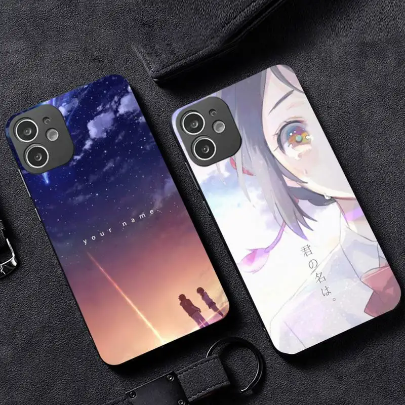 

Anime Your Name Soft Silicone Phone Case for iPhone 12 11 mini pro XS MAX XR 8 7 6 6S Plus X 5S SE 2020