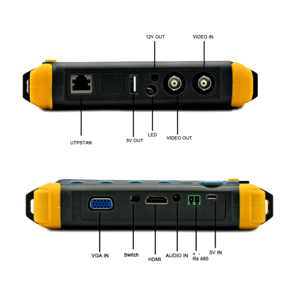 PEGATAH HD CCTV тестер IV8W мини Портативный монитор для 8MP TVI CVI AHD CVBS камеры безопасности