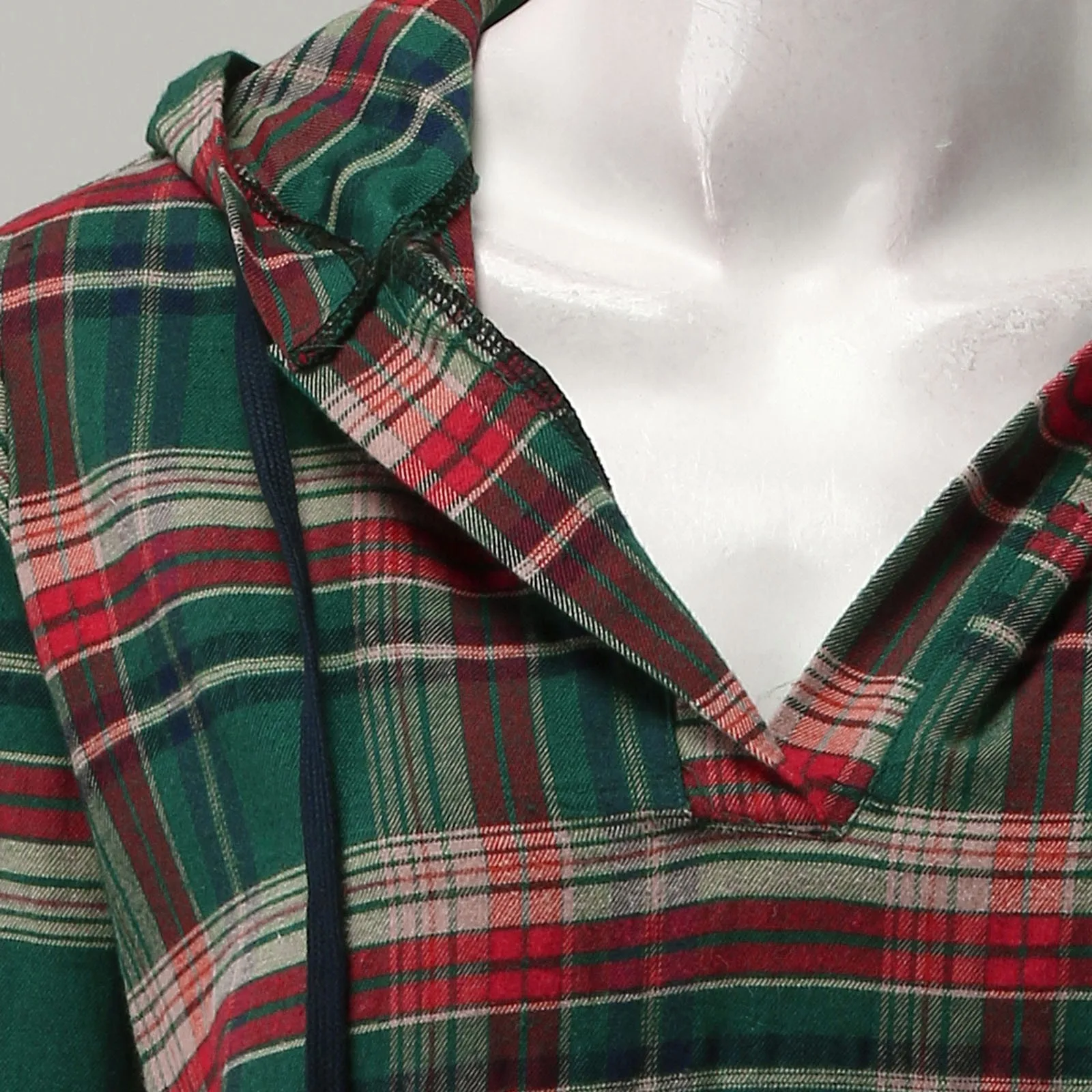 

Womens Blouse Plaid Print Autumn Hooded Print Long Sleeve Pullover Blouse Casual Female Loose Loose Oversized Blusas Feminina