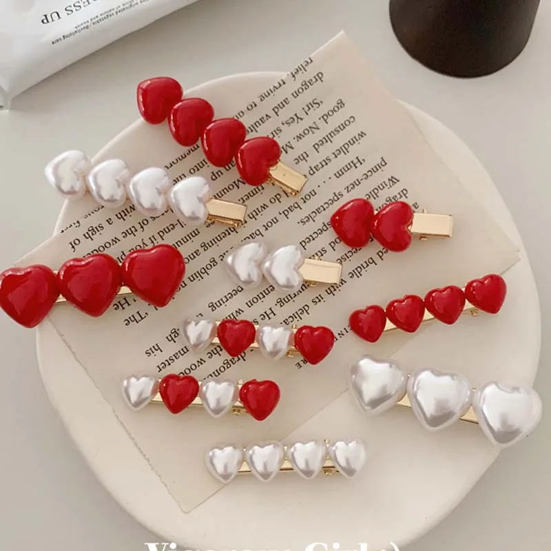 Набор заколок для волос в Корейском стиле Женская милая женская футболка с