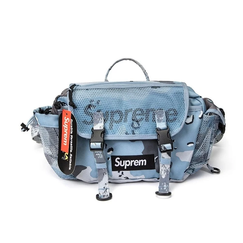 

Supreme 21SS 48th Trendy Brand Waist Chest Shoulder Men and Women Messenger Bag Camouflage