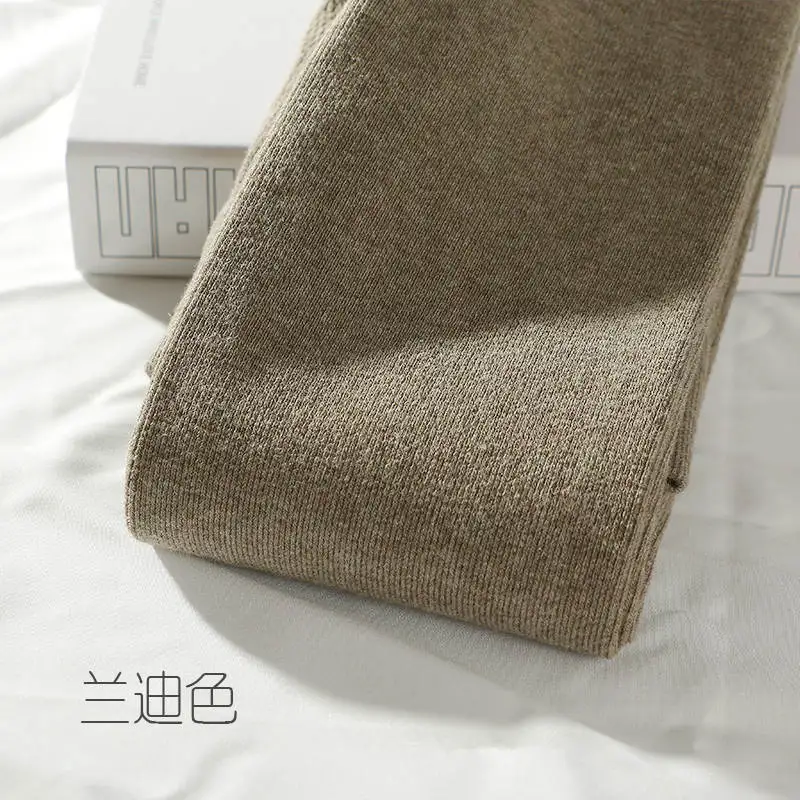 light green khaki Яркие цвета, вертикальные полосы, леггинсы для женщин, Harajuku, Осенние, высокая талия, хлопок, обтягивающие леггинсы, супер эластичные штаны для женщин, C5977 - Цвет: light green khaki