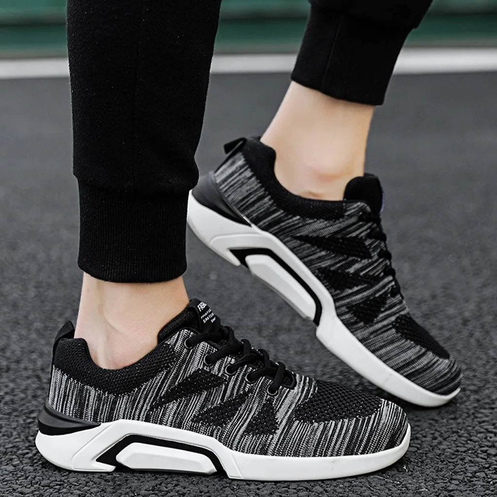 SAGACE пара обуви Мужская Уличная легкая дышащая безопасная плетеная повседневная