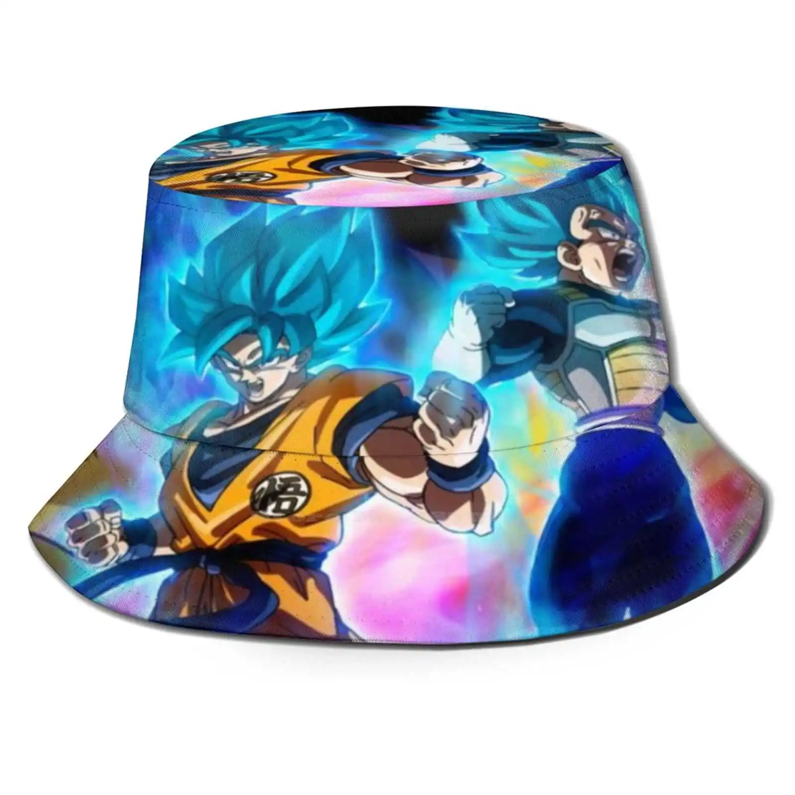

Складные Панамы с защитой от ультрафиолета для мужчин и женщин Goku Z Аниме, рукав Вегета Gt Are Gohan Bulma морозильная камера комиксная серия They Are Goku
