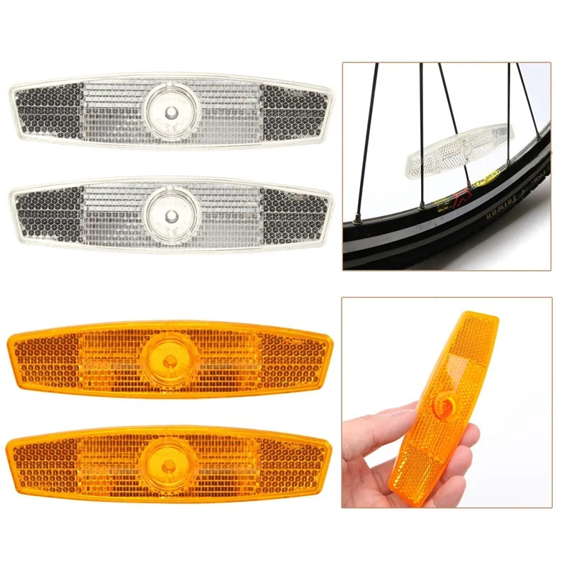 

2/3/4PCS Bicycle Bike Wheel Spoke Reflector Reflective MTB Road Mountain Clip Fashion Riding Safety Warning Bike Accessories NEW