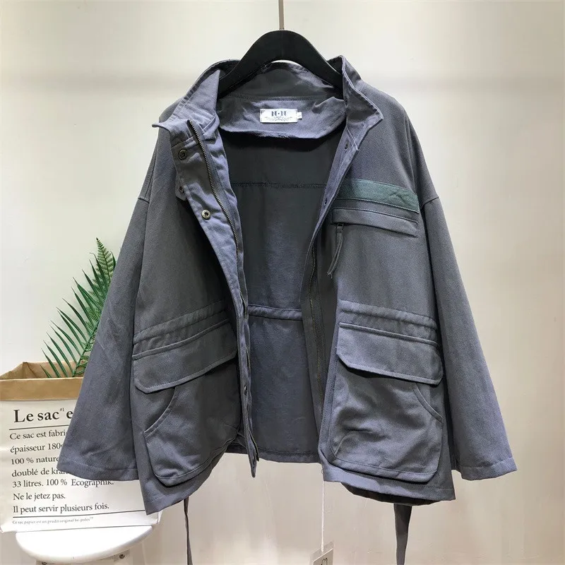 Весна-Осень 2020 Женская куртка с длинным рукавом повседневные пальто женская