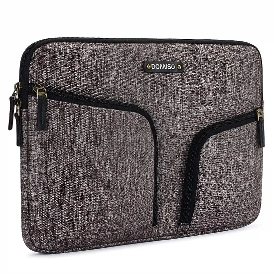 

Водонепроницаемый холщовый чехол для ноутбука 10, 11, 13, 14, 15,6 дюймов, с ручкой сзади