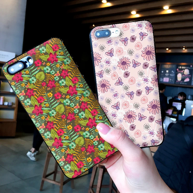 Ретро цветок для Xiaomi Redmi 7 Note 4X 5A 16G 32G GO 7A K20 6 5 8 Pro Чехол телефона | Мобильные