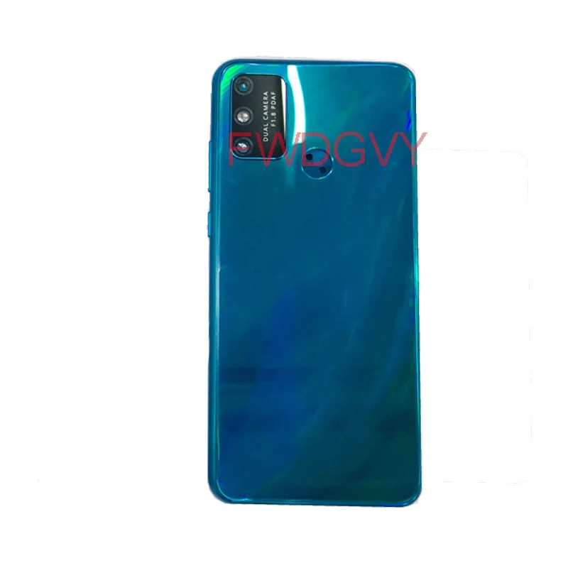

Back Cover For Huawei Honor 9A MOA-LX9N Battery Rear Housing Protective Glass Door Mobile Phone Case With Camera Lens