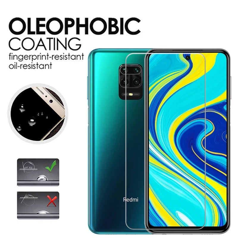 Закаленное стекло для Ksiomi xiomi redmi note 9 s 2 шт. защитная пленка экрана телефона xiami