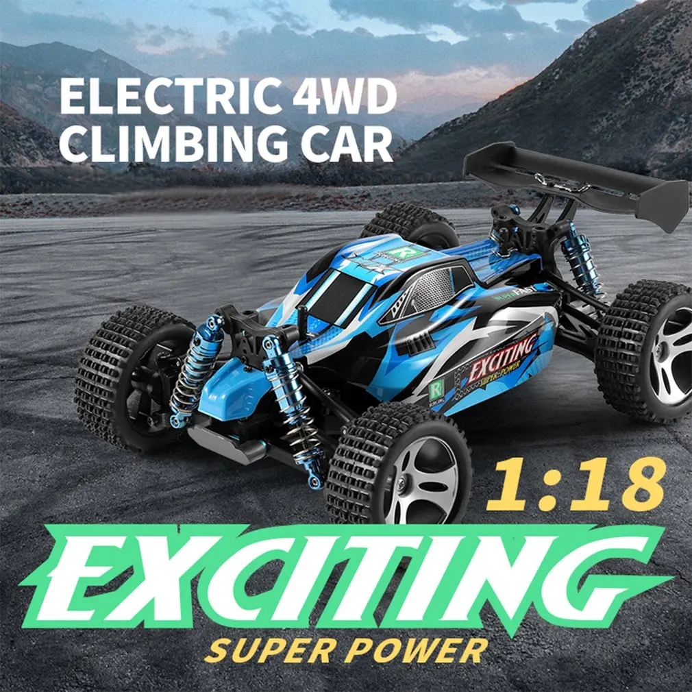

WLtoys XK прочный 184011 1/18 Электрический гоночный автомобиль 4WD с одной кнопкой смены скорости свободное переключение тонкая работа