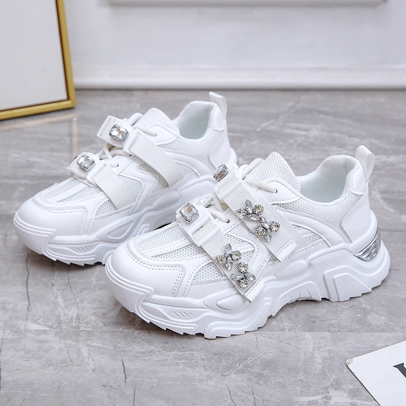 

Sneakers Women Vulcanized Shoes Designer Ladies Trainers Sports Basket Femme Casual Platform Shoes Women Zapatillas De Mujer