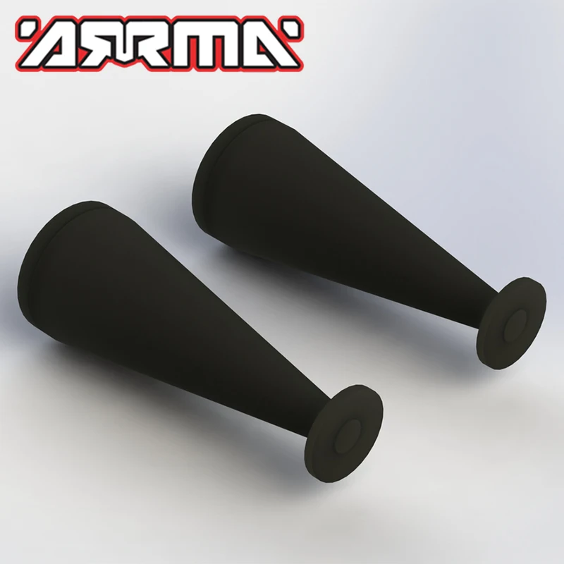 Оригинал ARRMA AR330342 резиновые ударные сапоги 40 мм (черный) (2 шт.) # для BIGROCK FAZON