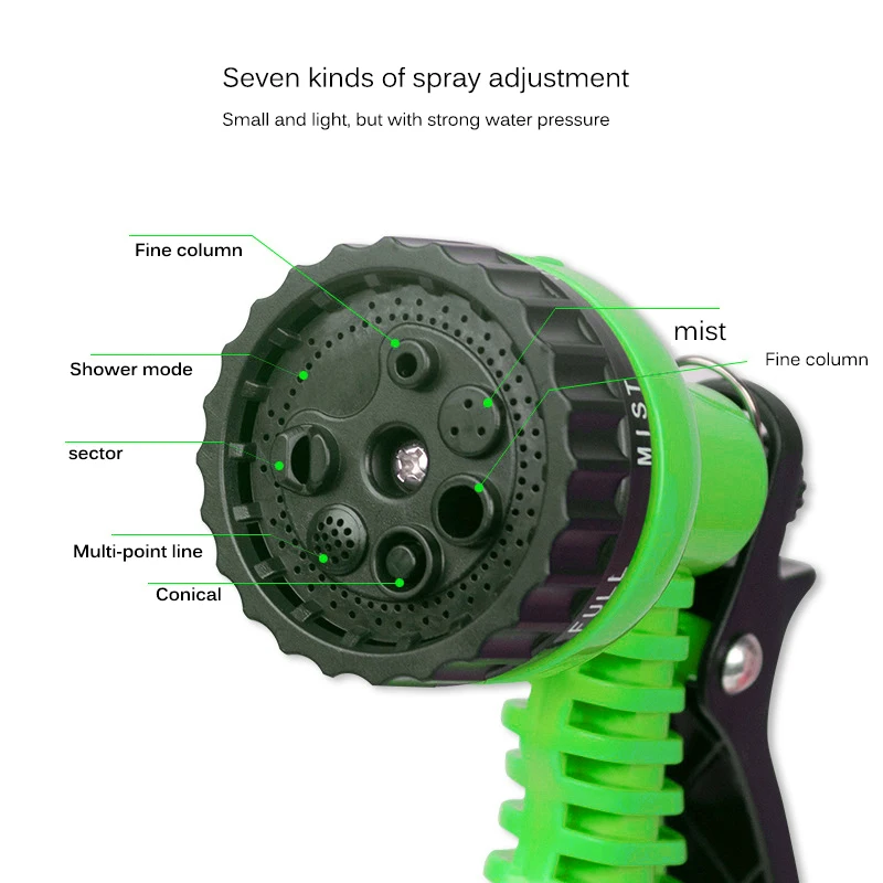 Новый садовый шланг 25 200 футов волшебный гибкий водяной расширяющийся